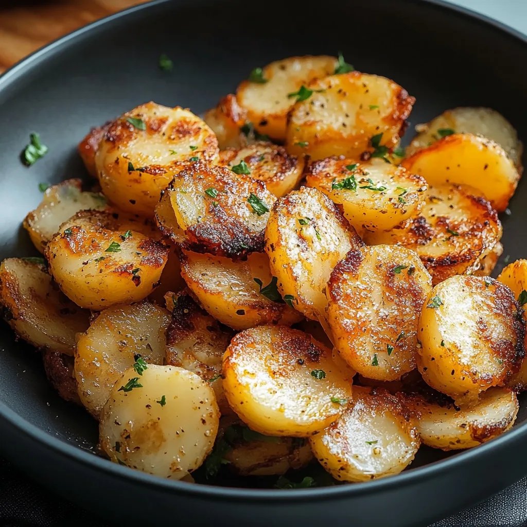 Kartoffelscheiben aus der Heißluftfritteuse