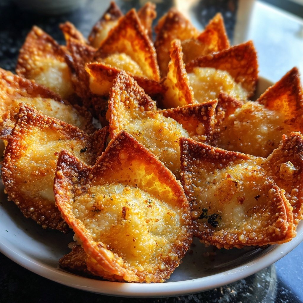 Krabben Rangoon Tassen Wonton