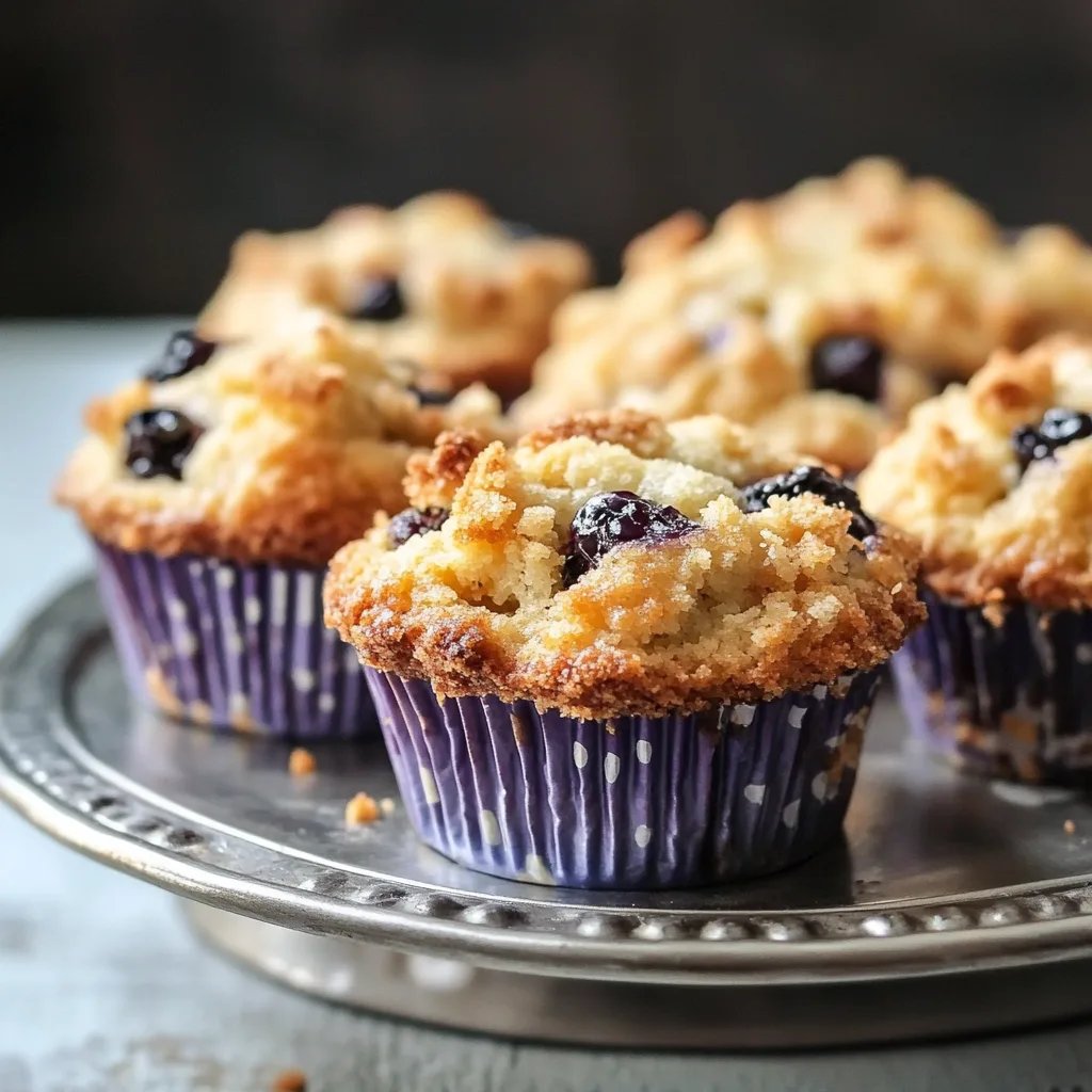 Blaubeer Zimt Streusel Muffins