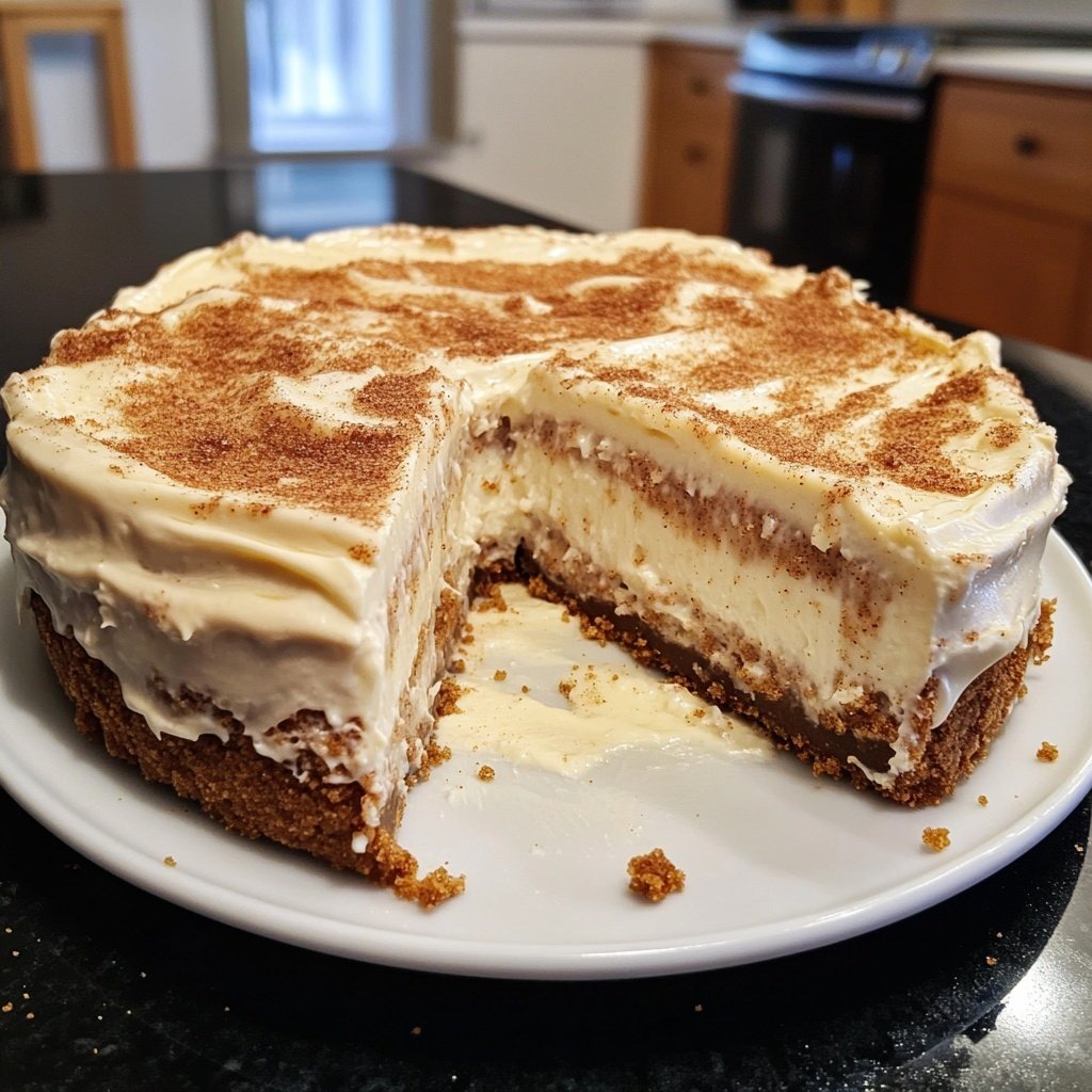 Zimtstern-Cheesecake – Weihnachts-Baking-Dessert