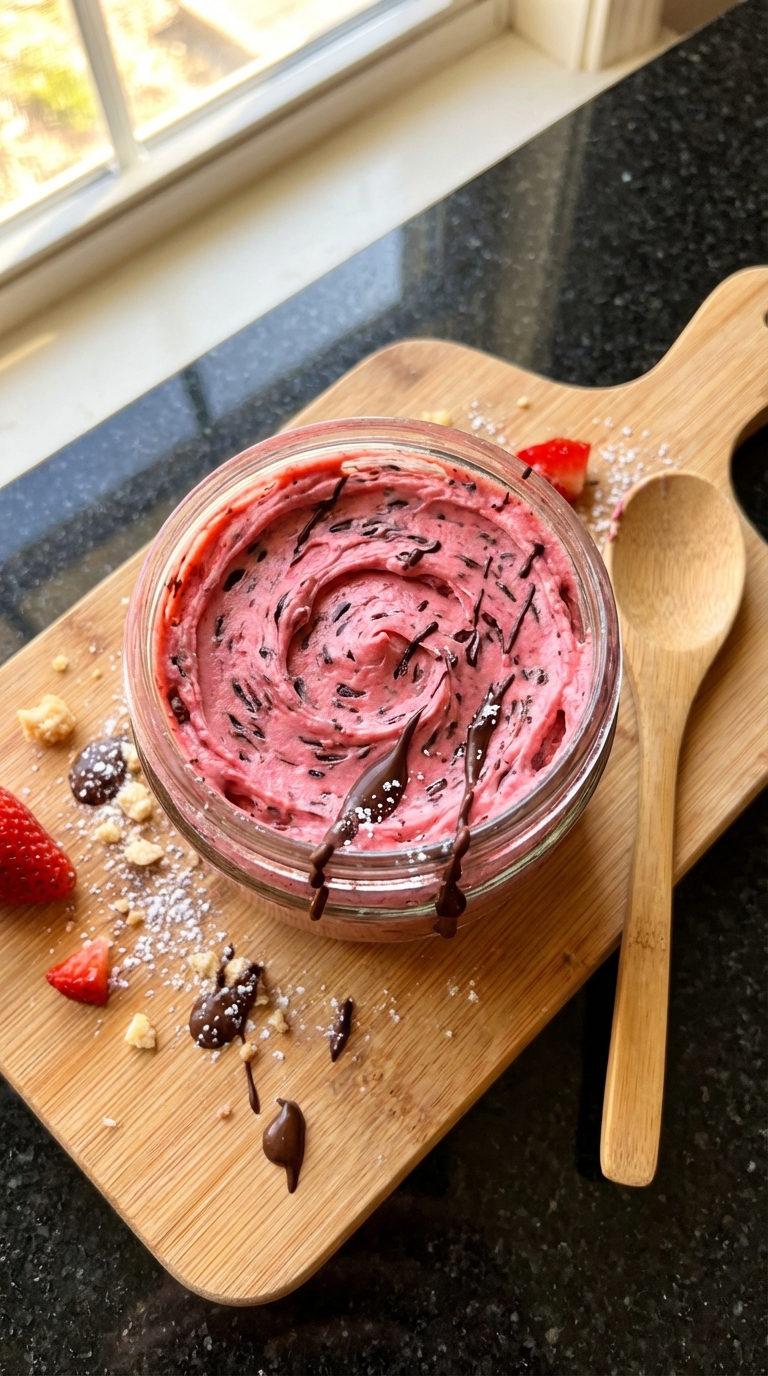 Erdbeer Schoko Frischkäse Aufstrich​