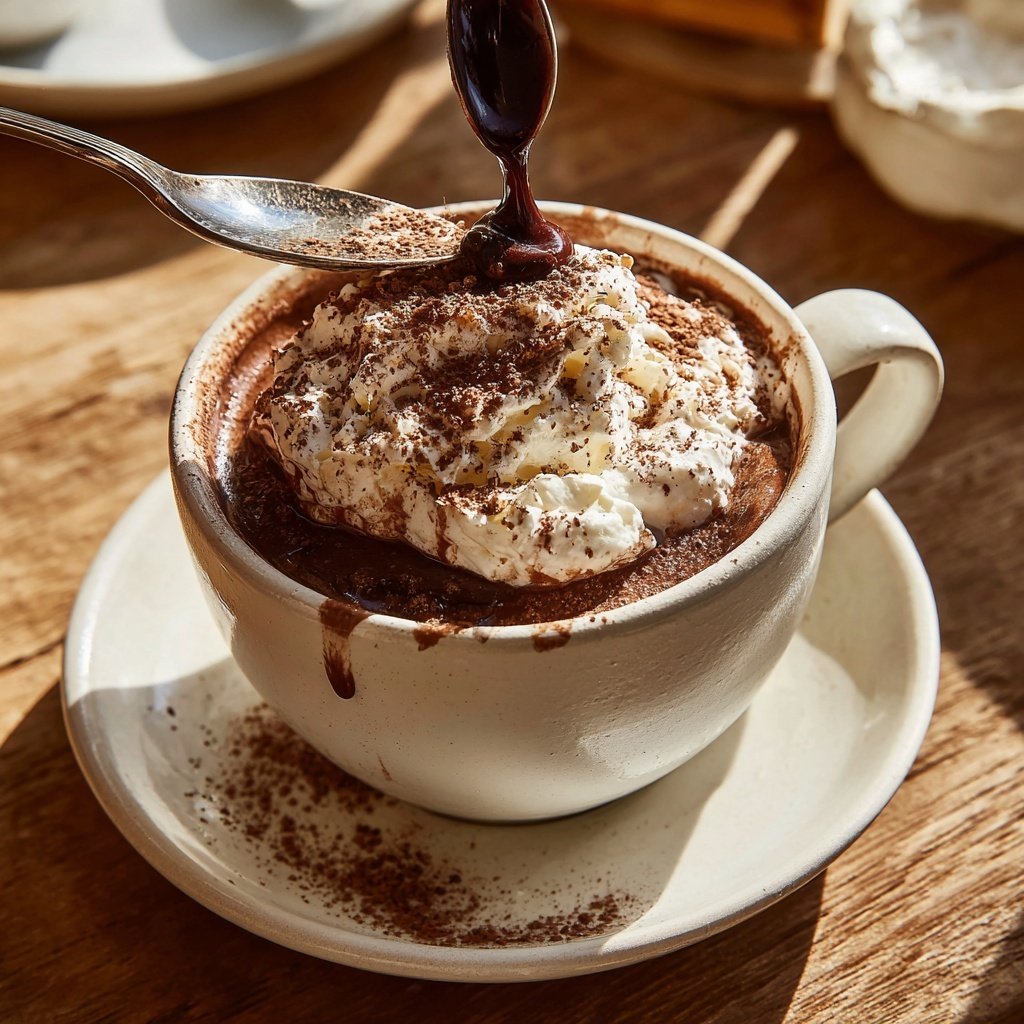 Heiße Schokolade mit Rotwein: das Rezept