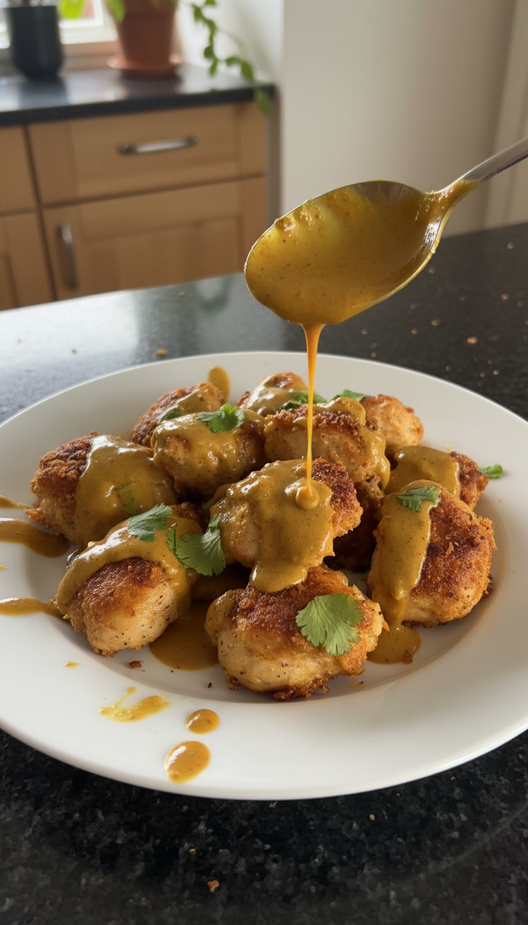 Kokos Curry Aioli Hähnchen