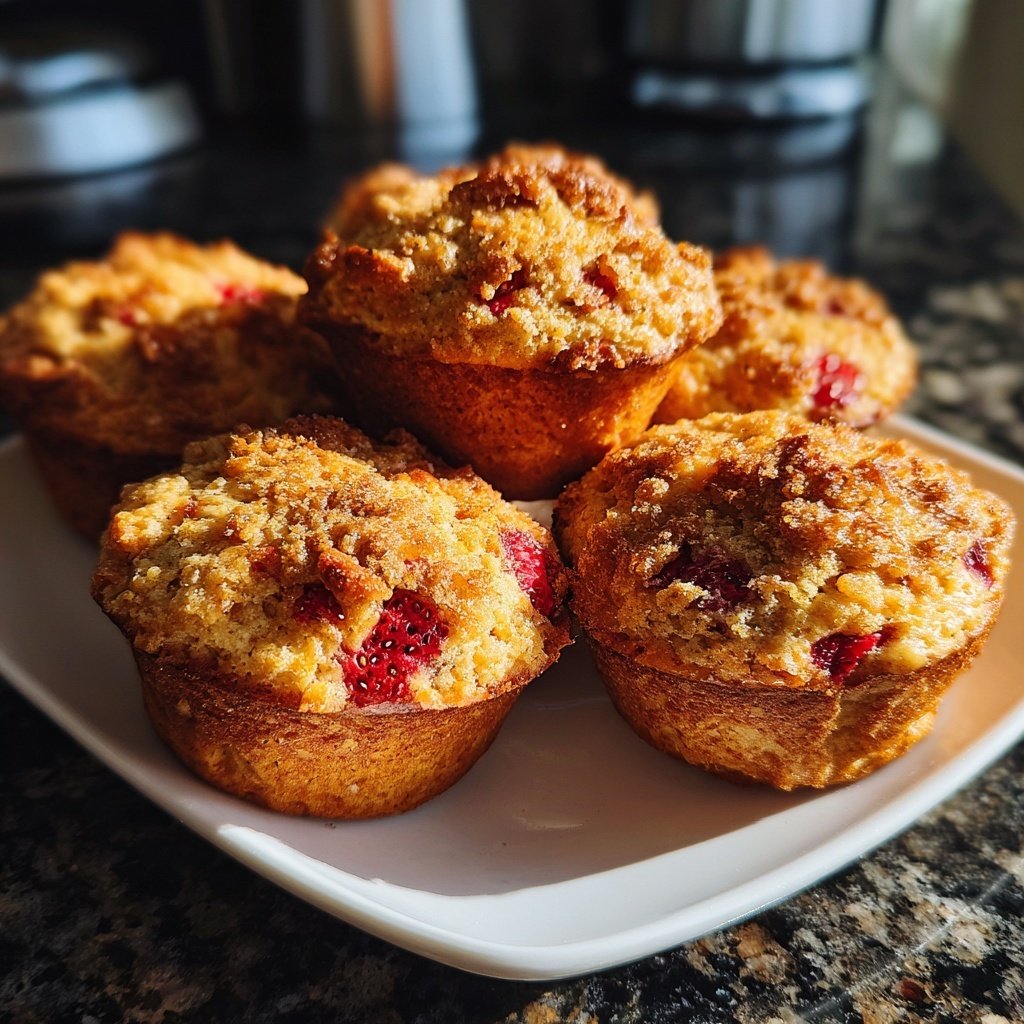 Erdbeere-Orange Muffins