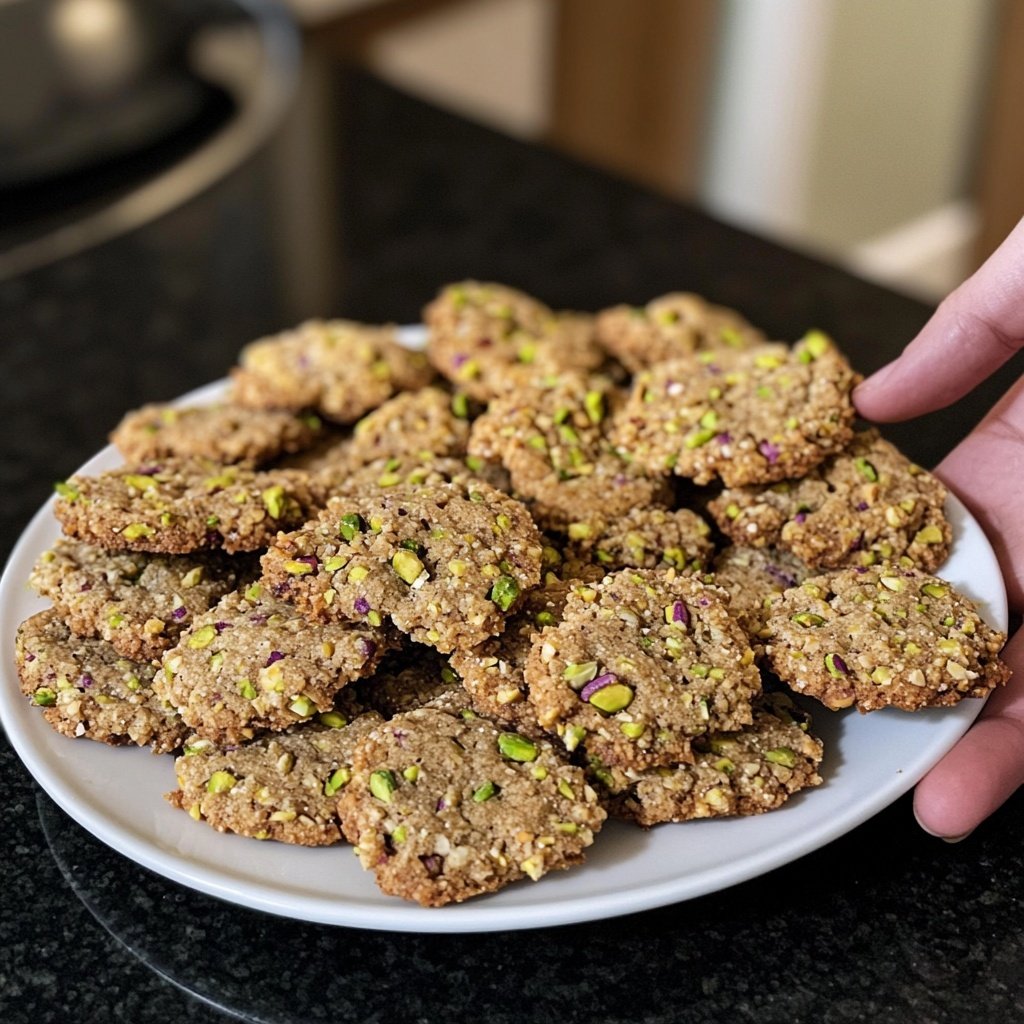 Pistazien Plätzchen, so saftig u. lecker