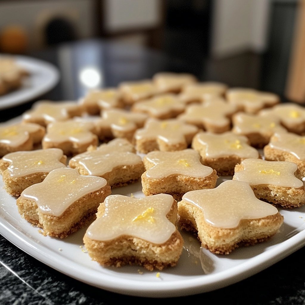 Meyer Zitronen Daumenabdruck Kekse