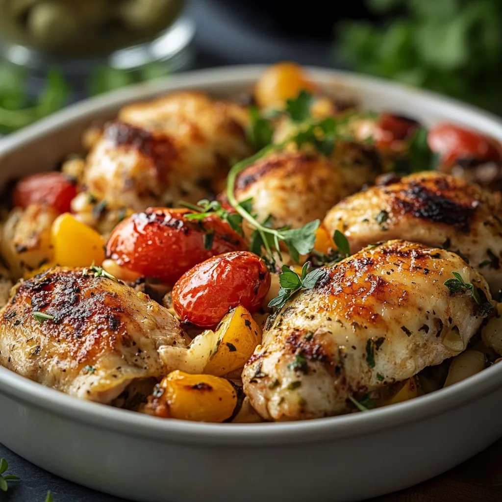 Hähnchen-Reis-Auflauf