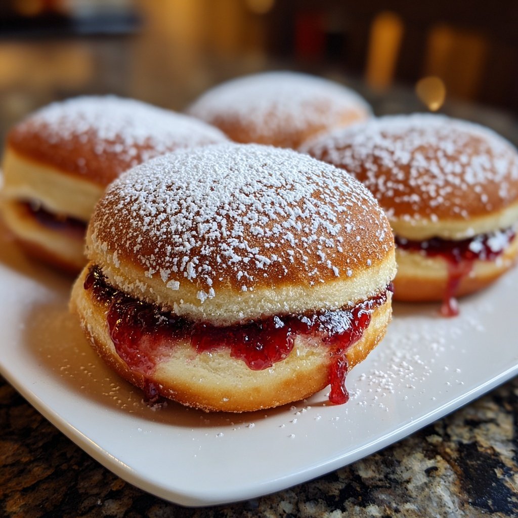 Berliner Pfannkuchen nach DDR Rezept