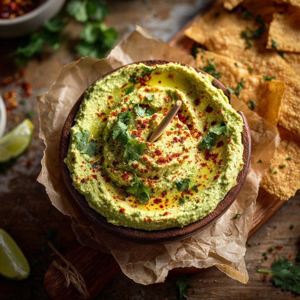Spicy Avocado Hummus Dippers
