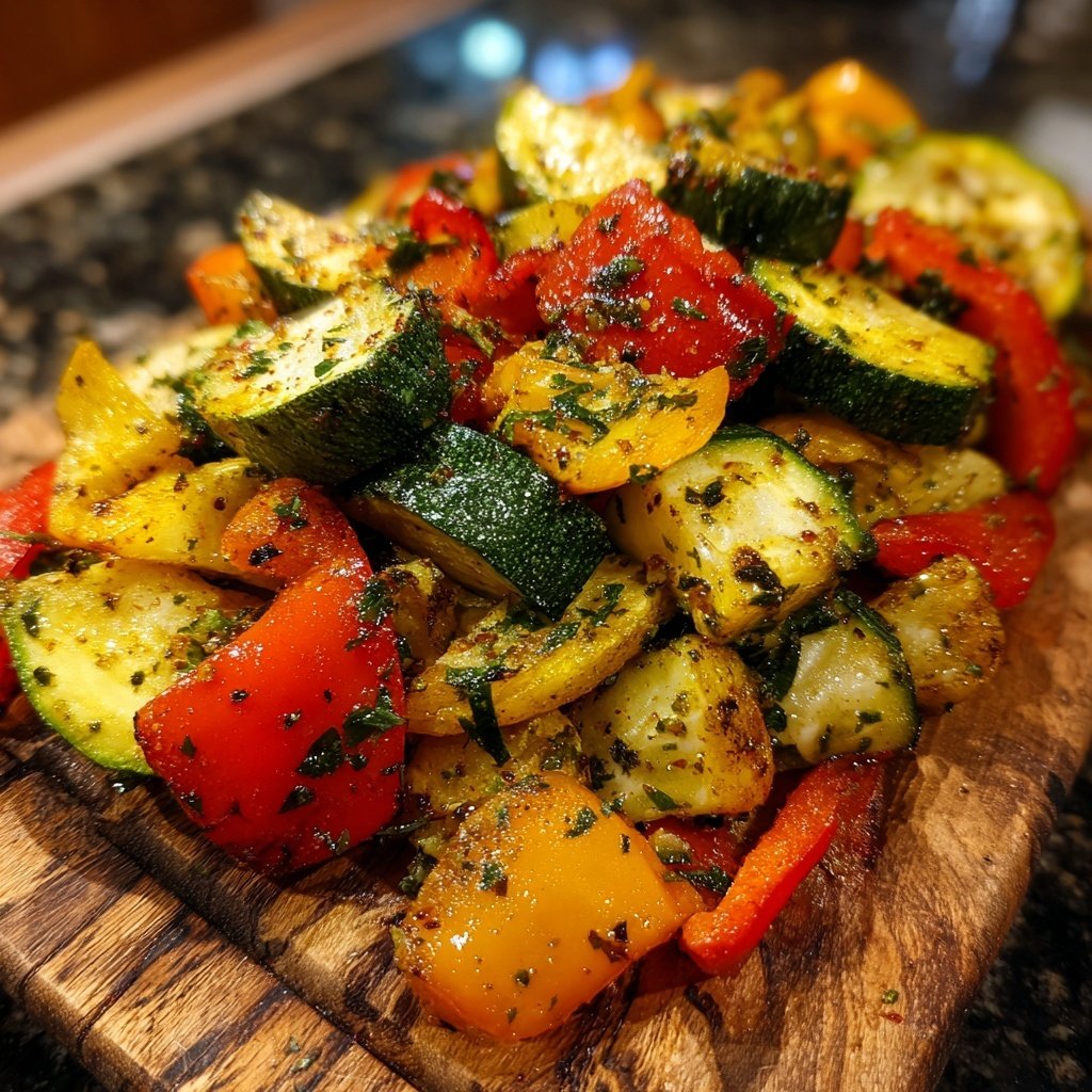 Airfryer Gemüsemix mit Kräutern