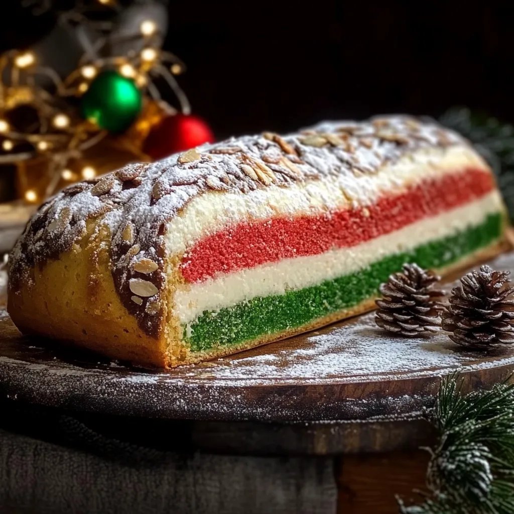 Weihnachtskuchen Rolle