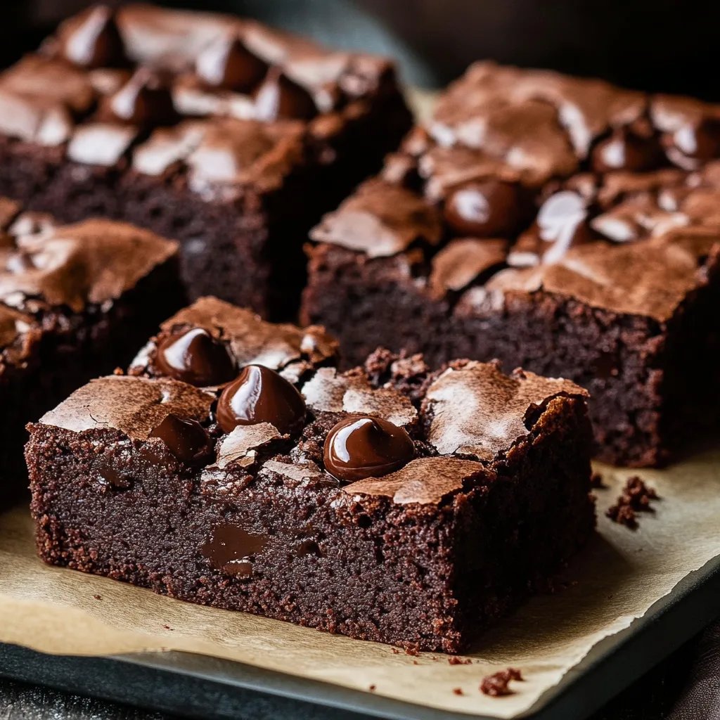 Saftige Schokoladenbrownies