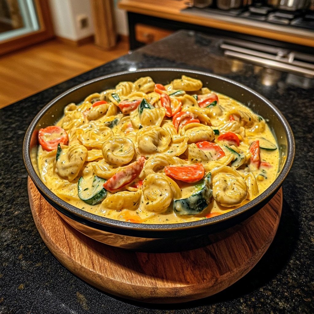 Schnelle-und-Einfache One-Pot-Pasta mit Wintergemüse