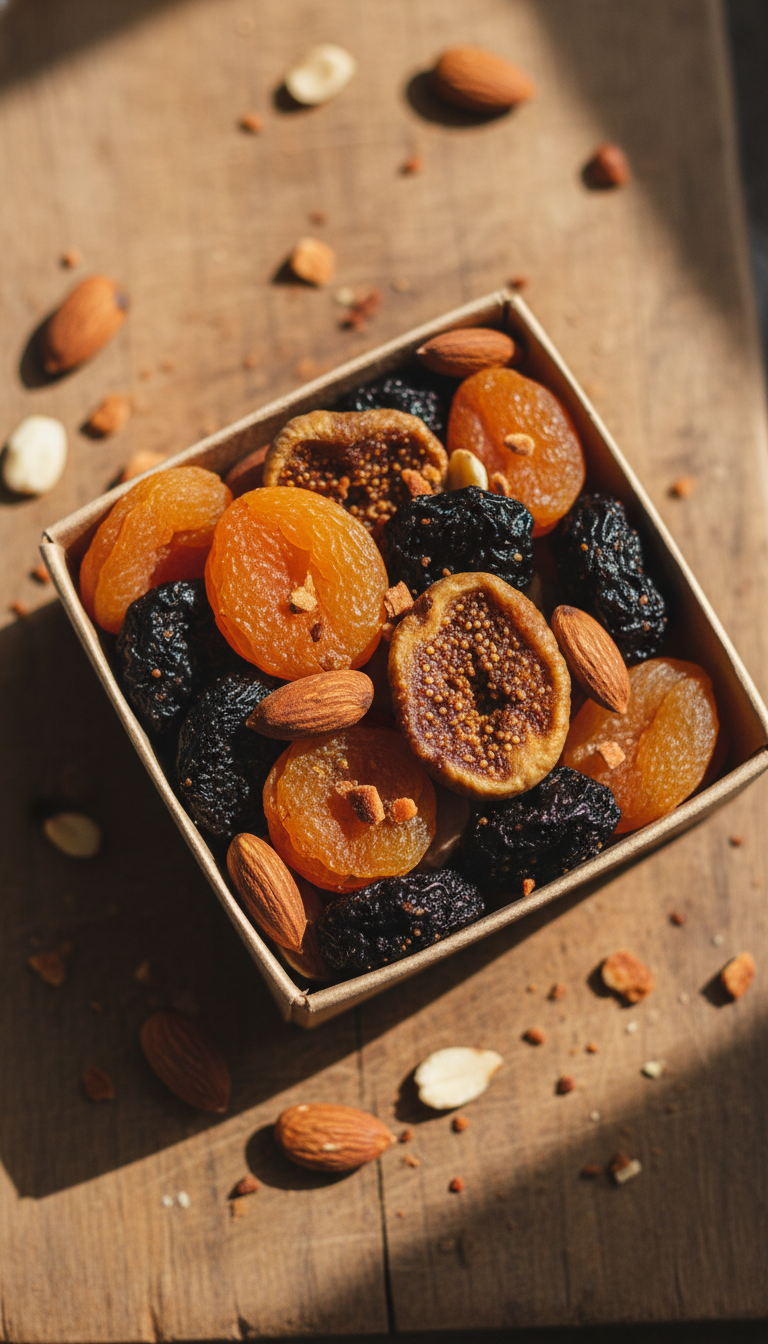 Snack Box mit Trockenfrüchten